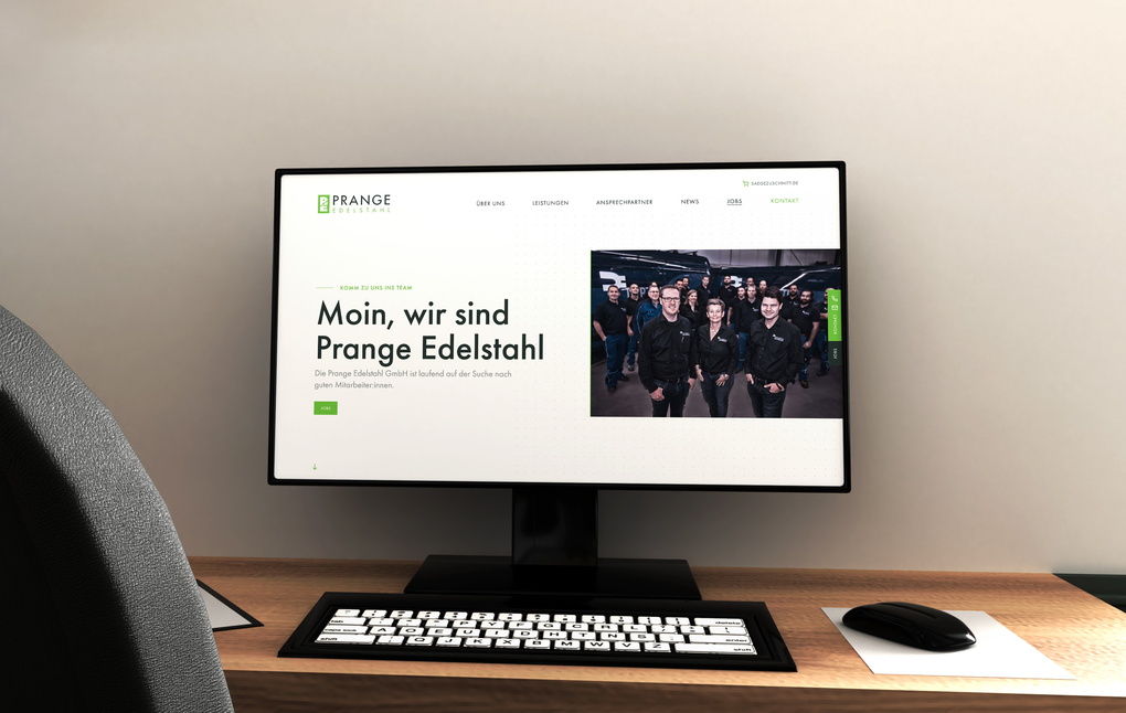 Prange Edelstahl – Experte für Bearbeitung von rostfreien Materialien